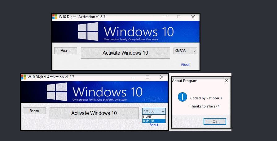 W10 Digital Activation Program Active Windows 10 Bằng Digital License